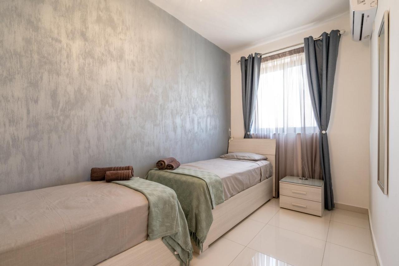Brand New Apartment-2 Min From The Sea-Central Bugibba St. Paul's Bay Exterior foto